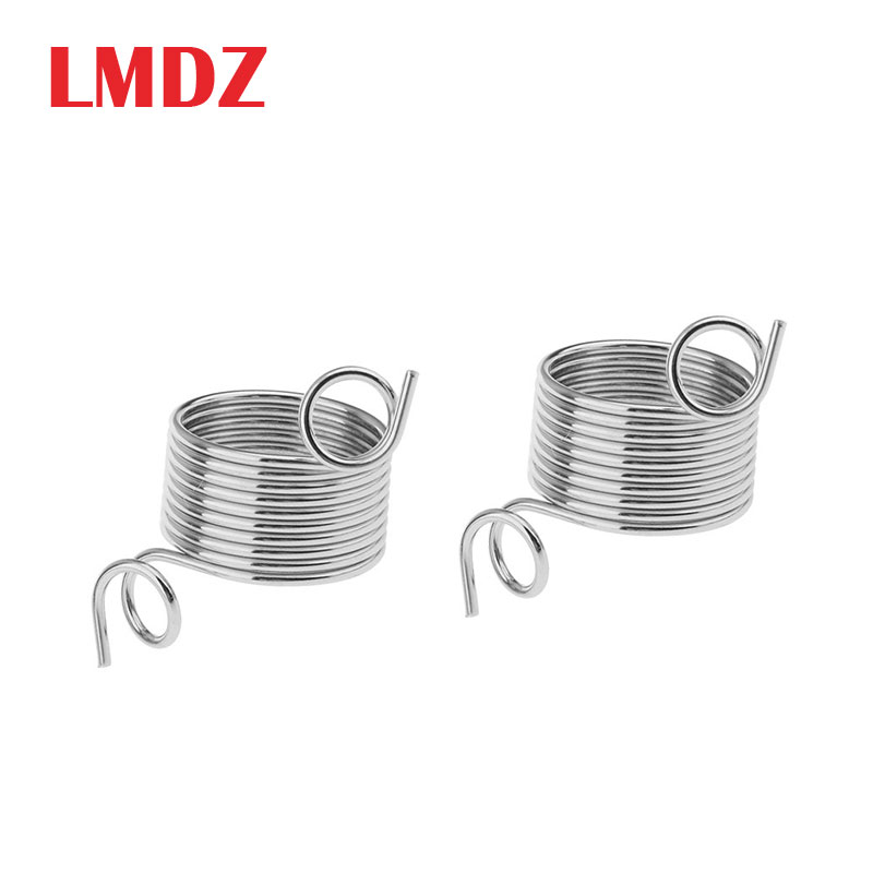 

LMDZ 2Sizes Ring Type Finger Wear Thimble Yarn Spring Guides Stainless Steel Needle Thimble Knitting Tools Yarn Guides Sewing