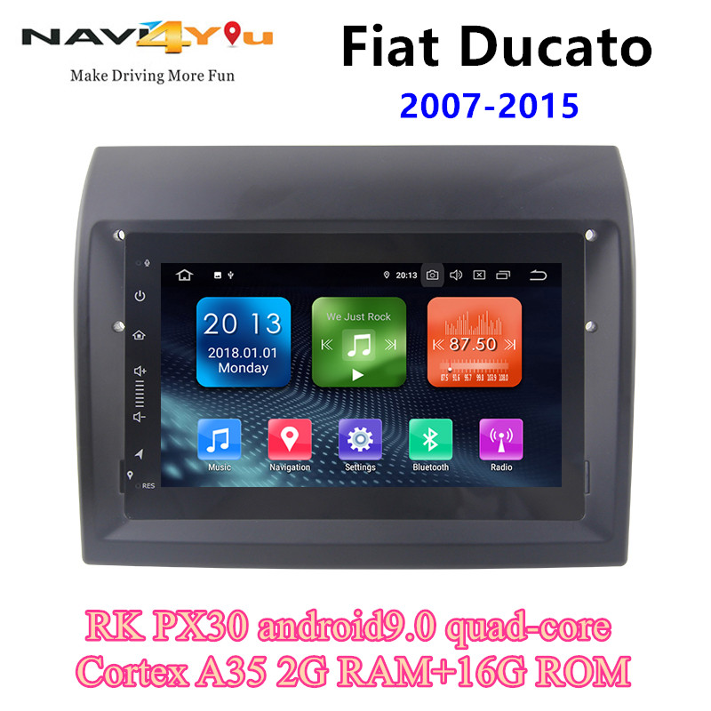

7''1din special car audio RK PX30 android 9.0 quad-core 2G DAB OBD WIFI 3G TPMS for Ducato Jumper Boxer car dvd
