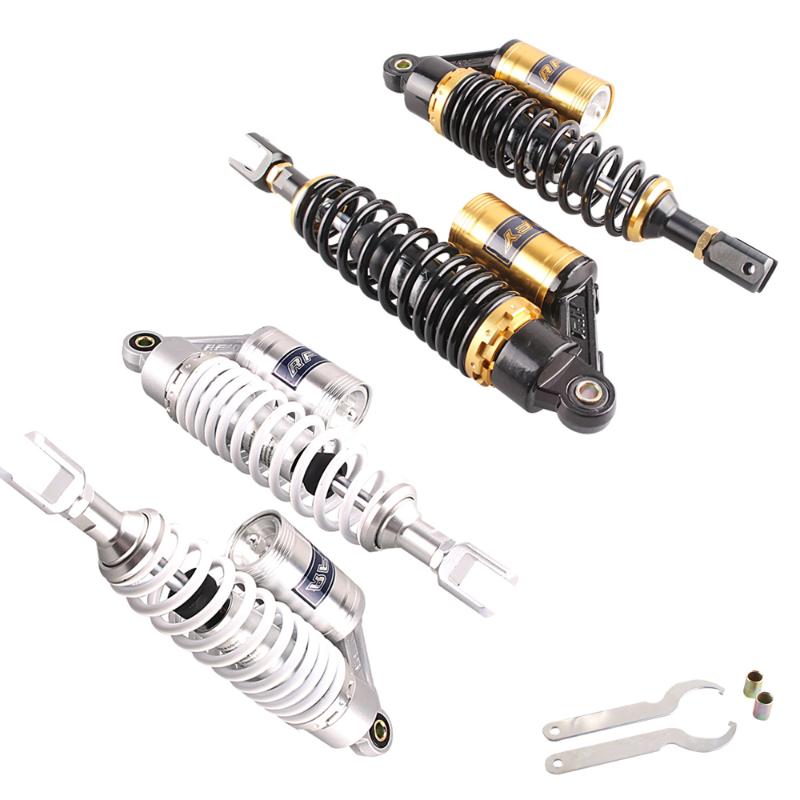 

2X Air Absorbers Rear Suspension for Scooter Dirt Street Bike Gokart Moped Quad ATV 280mm 320mm 350mm Eye to Eye Universal