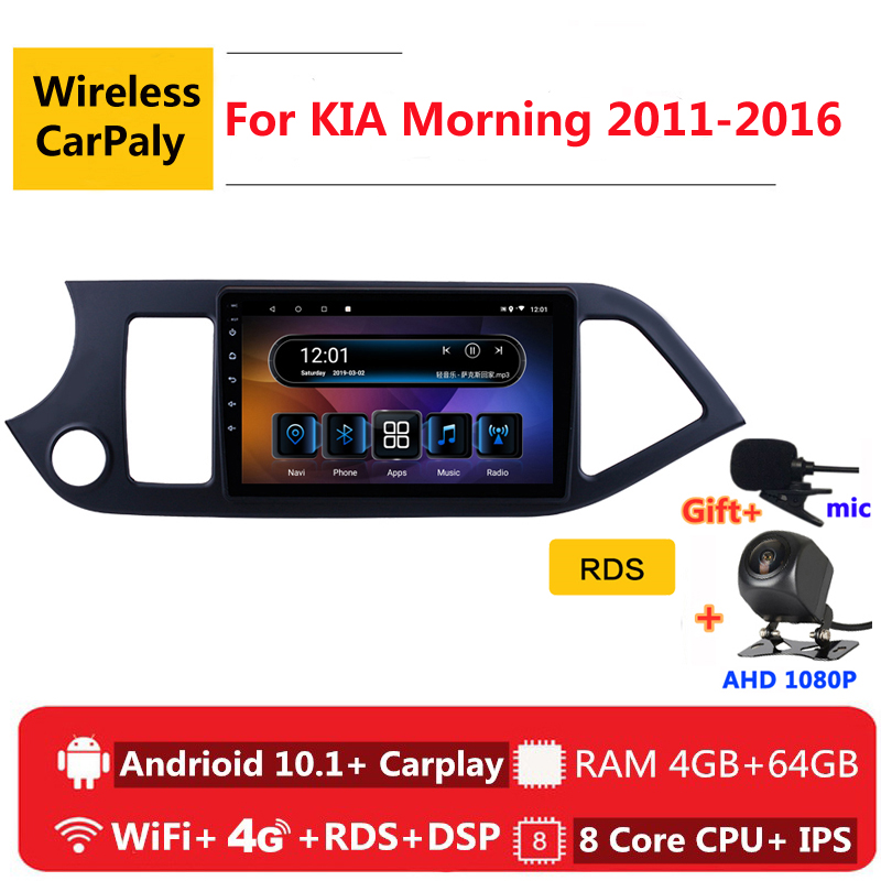

2 din 8 core android 10 car radio auto stereo for kia morning 2011 2012 2013 2020 2020 navigation GPS DVD Multimedia Player car dvd