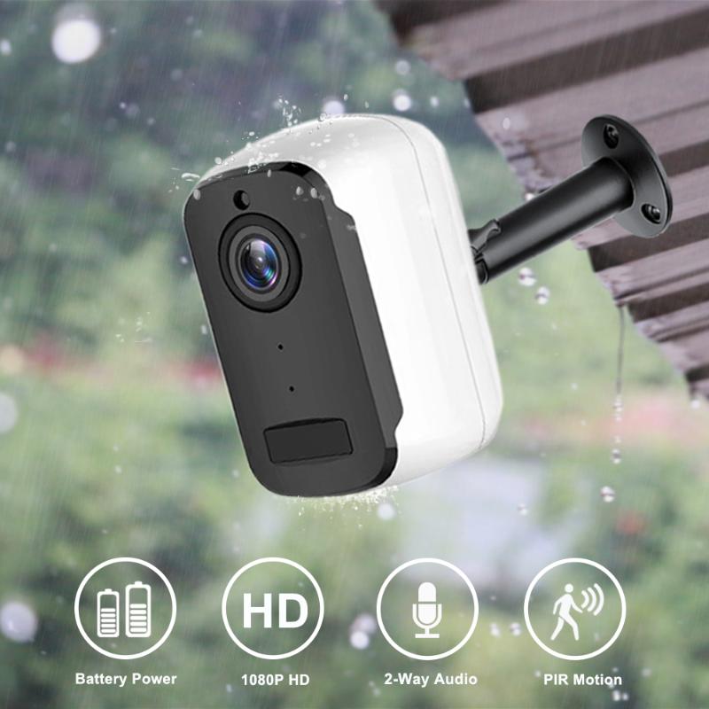 

1080P HD WiFi IP Camera Outdoor Wireless Security Battery Charge Camera Audio Surveillance CCTV PIR Motion Detection Camhi Pro