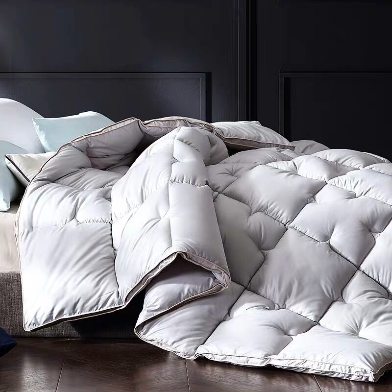 

Adults /twin/queen size Winter Thick warm quilts children bedding comforter students dormitory soft duvet with filling, Gray