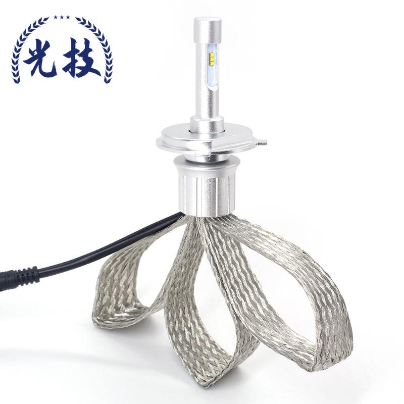 

9007 9004 H3 H1 H7 H8/H9/H11 9005 9006 9012 880 H4 Heat dissipation Style headlight Super Bright turbo Car Light led Lamp