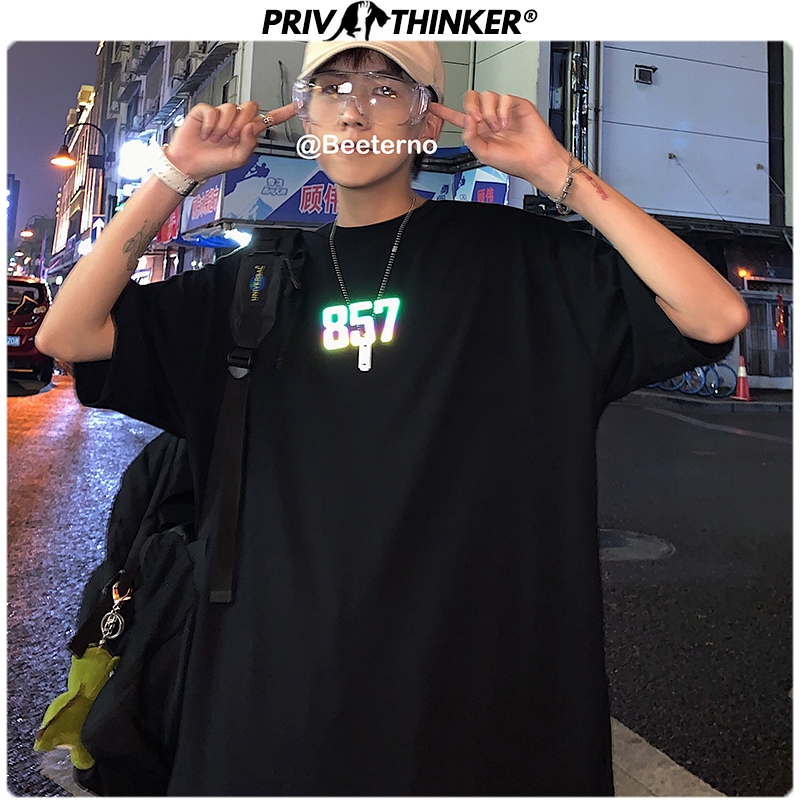 

Men Loose Reflective Tshirts Mens Couple Summer Short Sleeve T-Shirts Tees Male Hip Hop Clothing T Shirts Tops 2020, Gray(asiansize)