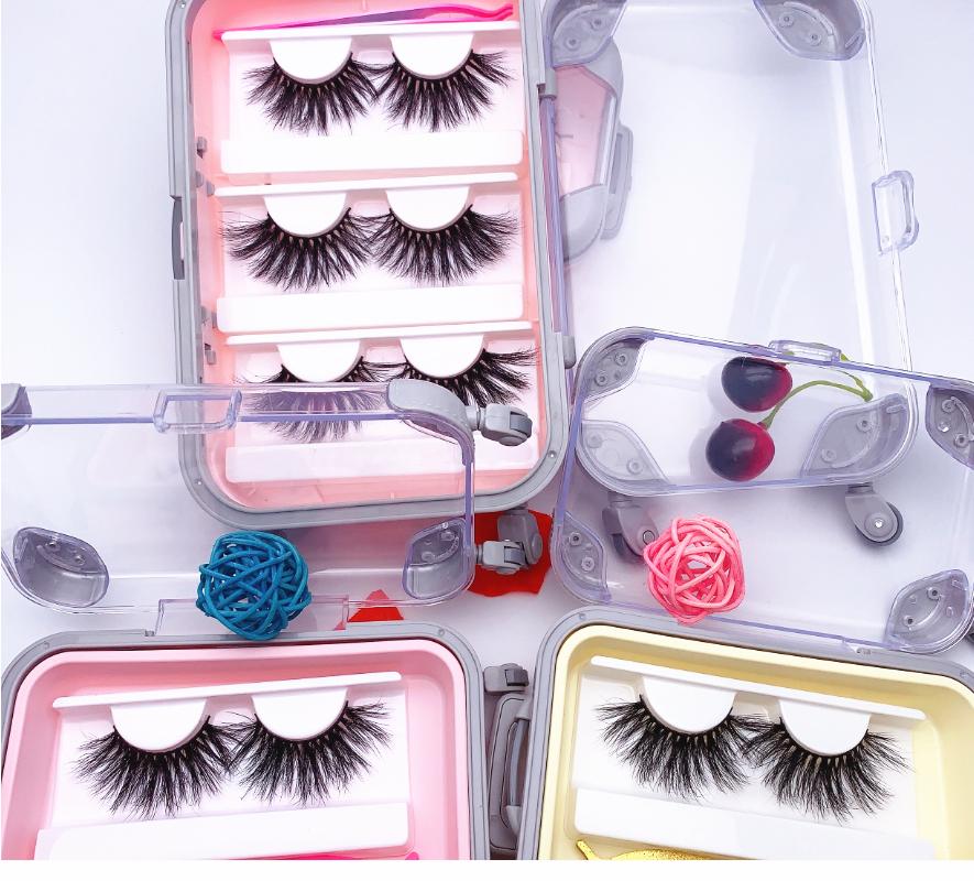 

wholesale lash packaging 25mm False Eyelashes Wholesale Thick Strip 25mm 3D Mink Lashes Custom Packaging Label Makeup Dramatic