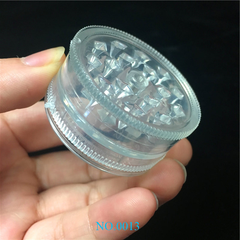 

Cheap 1.7 Inch Clear Acrylic Herb Grinders 3-Parts Plastic Herb Grinders Smoke Herb Grinders Fress Shipping World Wide mm