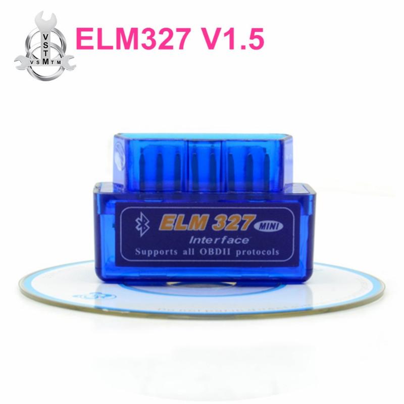 

Super Mini Elm-327 Bluetooth OBD2 V1.5 Elm 327 V 1.5 Android Adapter Car Scanner OBD 2 Elm327 OBDII Auto Diagnostic Tool Scanner