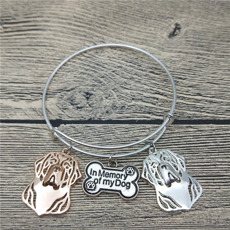 

Trendy New ST. Bernard Bangles Cute ST. Bernard Dog Bangles Bracelets Fashion Animal Pet Jewellery