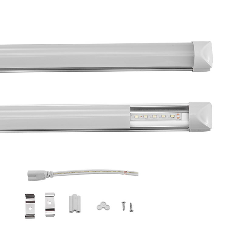 

LED Bulbs Tubes 2ft LED lights 9W warm white integrated T8 Fluorescent Light transparent and creamy white shade