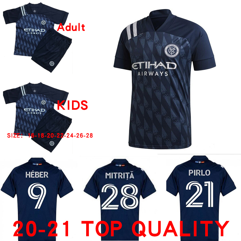 

2020 2021 MLS New York City FC Soccer Jerseys HEBER MORALEZ MITRITA CASTELLANOS MEDINA MATARRITA Custom Home Men Kids Football Shirt, Black;yellow