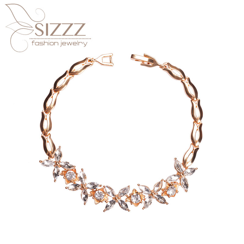 

2020 Hot New Jewelry Bohemian Gold Color Jewelry Crystal Bracelet&Bangles for women