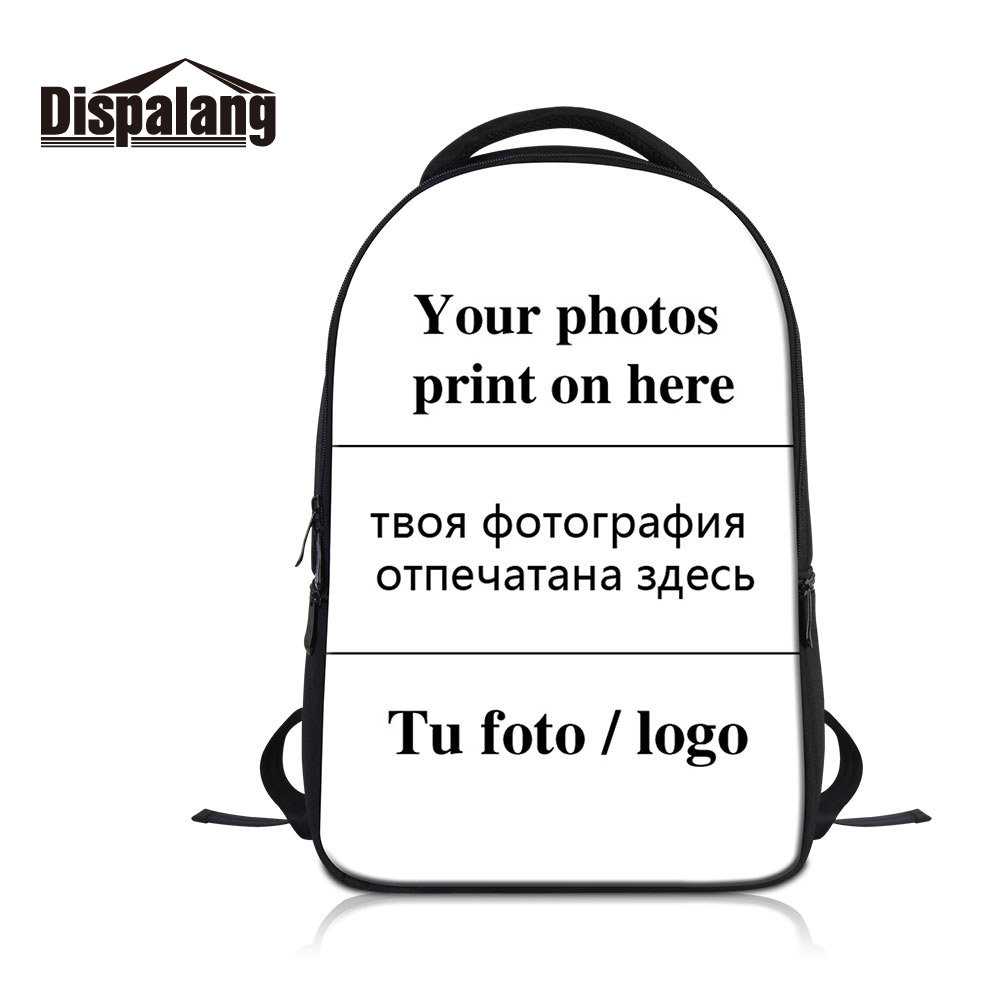 

Customize Your Own Design Laptop Backpack Large Capacity School Bags For College Students Women Men Personalized Printing Bagpacks Rucksack, Coin purse