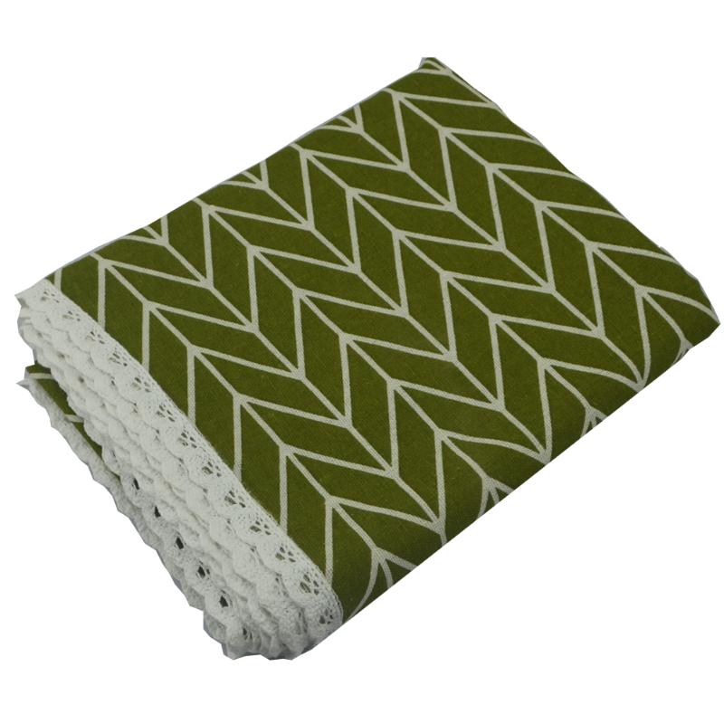 

Plaid Decorative Linen Lace Tablecloth Waterproof Oilproof Thick Rectangular Wedding Dining Table Cover Cloth Toalha De Mesa, A36