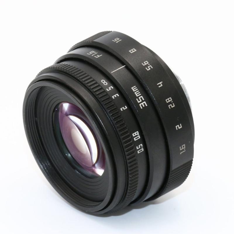 

Mini 35mm F1.6 APS-C Television TV Lens/cctv Lens for 16mm Macro Lens 37mm Zoom Manual Focus 12 Blades 0.150 Times 28-80mm