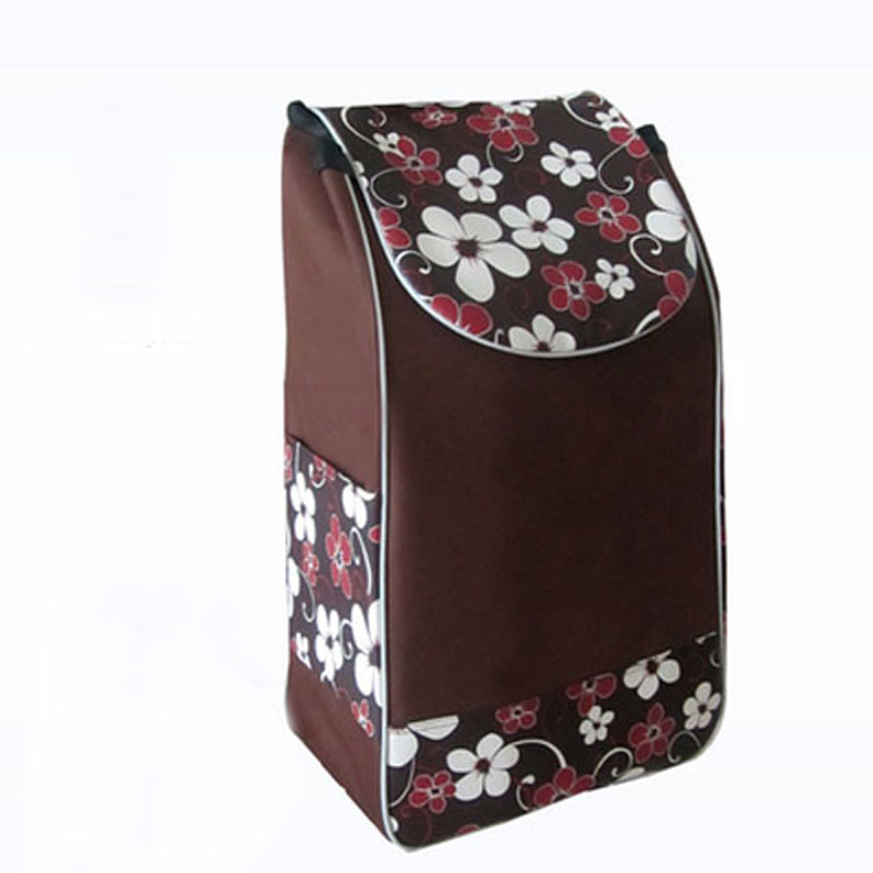 

Large double layers shopping cart bags for shopping trolley climbing cart bag waterproof thick bag 1pc