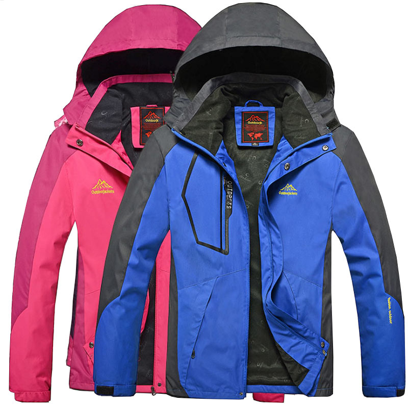 

Spring Autumn Men Women Jacket Windbreaker Climbing Hiking Coat Outdoor Sport Jaqueta Men Camping Jackets Waterproof Windproof, Women blue