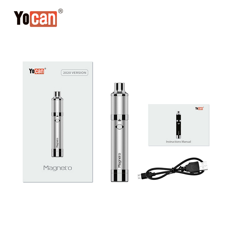 

Yocan Magneto Wax Pen Kits E Cigarette Vaporizer Vape Pen With Magneto Connection & Dab Tool 510 thread Battery Upgraded Evolve Vape 6 color