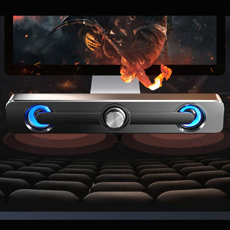 

Wired Computer Speaker Bar Stereo Bass speaker Surround Sound Bluetooth For PC Laptop phone Tablet MP3 MP4