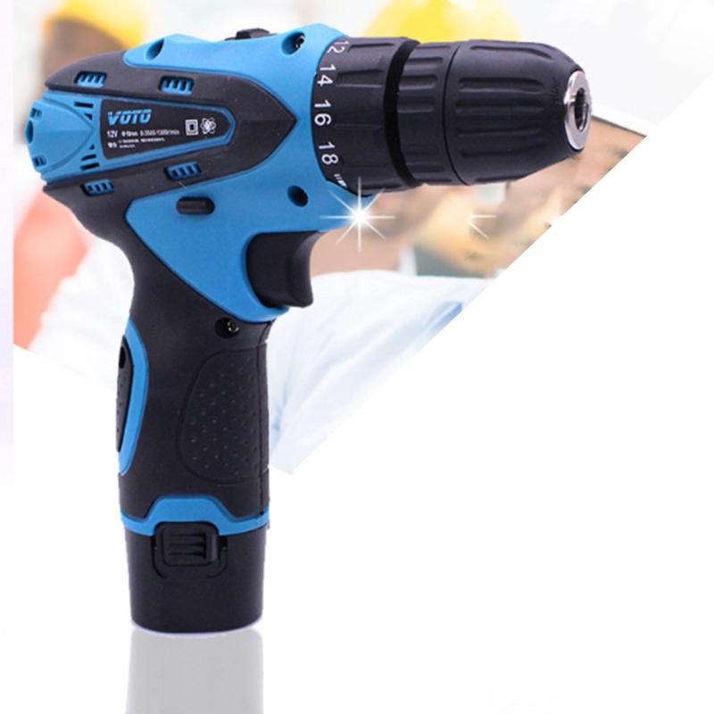 

Multifunctional Electric Hand Drill Household Cordless Screwdriver Drill Rechargeable Power Tools Screwdriver