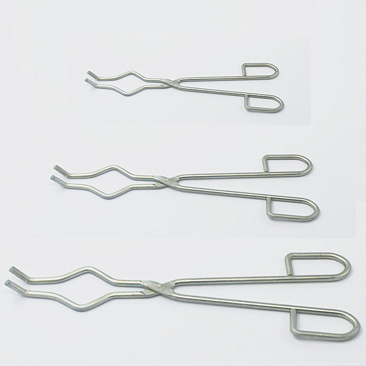 

Stainless Steel Crucible Tongs Lab Supplies Beaker Clamp