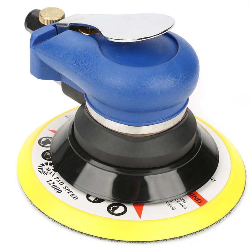 

AT-980 Air Random Orbital Sander Round Polisher Pneumatic Hand Sanding Tool UK