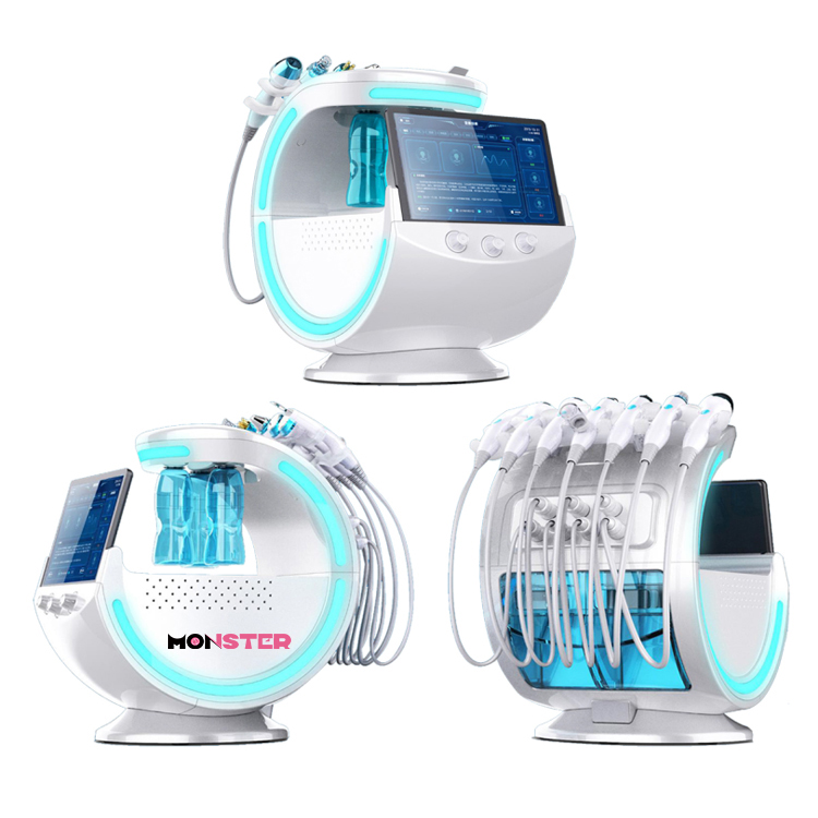 

7 in 1 Hydra Facial Machine Intelligent With Skin analyzer RF Hydro Oxygen Facial Machine Aqua Peeling Hydrafacial Machine