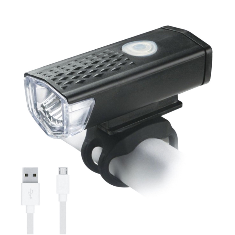 

Waterproof Bike Light USB Rechargeable 300 Lumen Bicycle Front Light lamp Bike Headlight Cycling LED Lantern