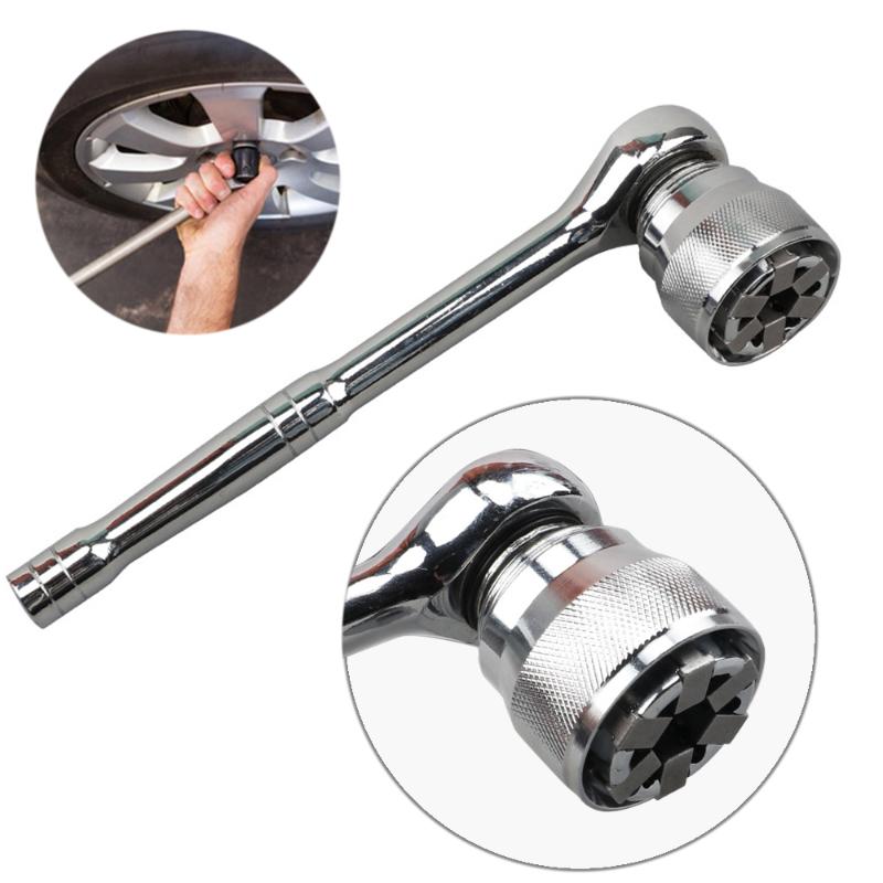 KINDLOV Adjustable Wrench Socket Key Set 3//8/" Universal Extension Spanner Screw