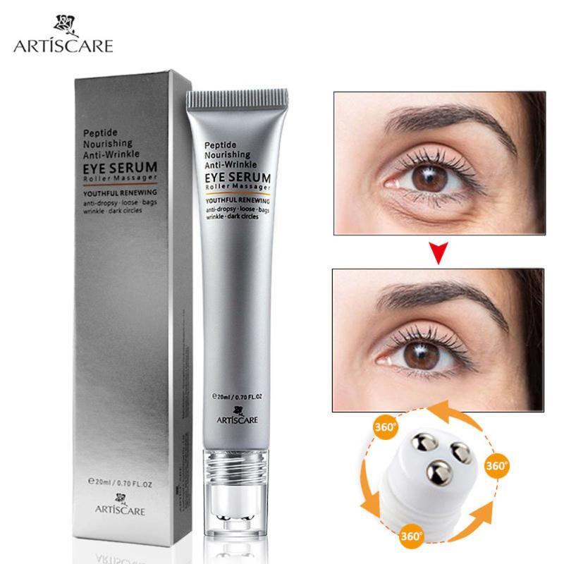 

Bath Brushes, Sponges & Scrubbers ARTISCARE Firming Gel Remove Dark Circle Wrinkle Slide Ball Eye Essence Cream 20ml Drop ZJXM