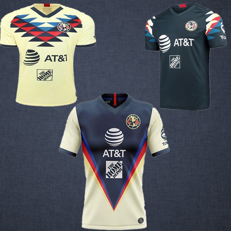 

LIGA MX America Soccer JerseysO.PERALTA 2020 Club de Cuervos Home Away 3rd UNAM Guadalajara Chivas kit MATHEUS Footba, Yellow