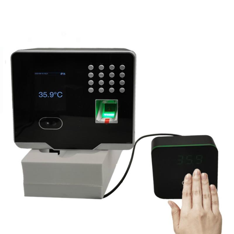 

Facial Recognition Time Attendance Access Control Control Systme with Temperature Detector