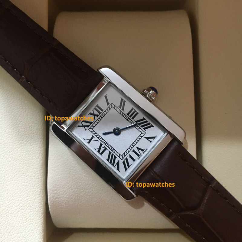 

Woman Watches New Tank Series Top Fashion Casual Gold 32mm 27mm 24mm Real Leather Quartz Montres Ultra Thin Lady Wristwatches gift, Customize