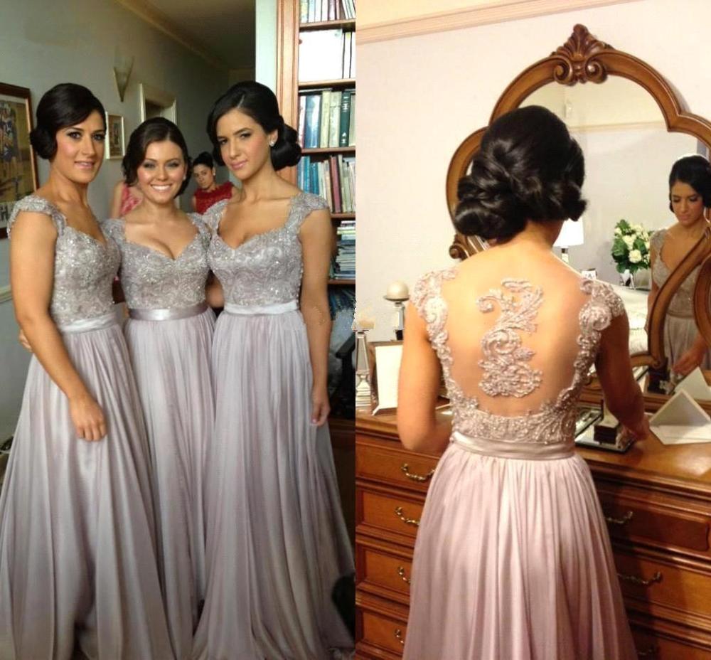 

Babyonlinedress US Stock Multi Colors Lace Chiffon Long Bridesmaid Dresses 2020 Party Dresses For Wedding Robe Demoiselle D'honneur CPS233