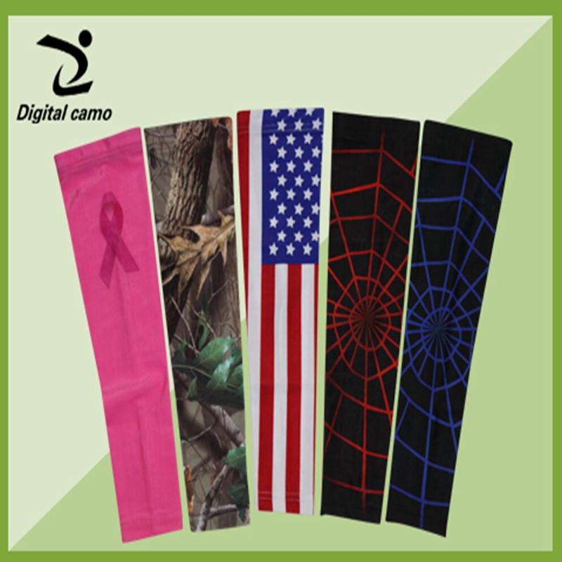 

2020 kids youth sport sleeve baseball stitching Royal Sports Arm Sleeve Basketball Baseball Football Camo 138 colors, Blue