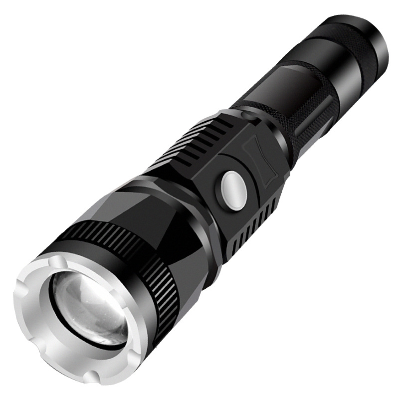 

Bright Aluminum dry battery mini led zoom lamp torch tactical