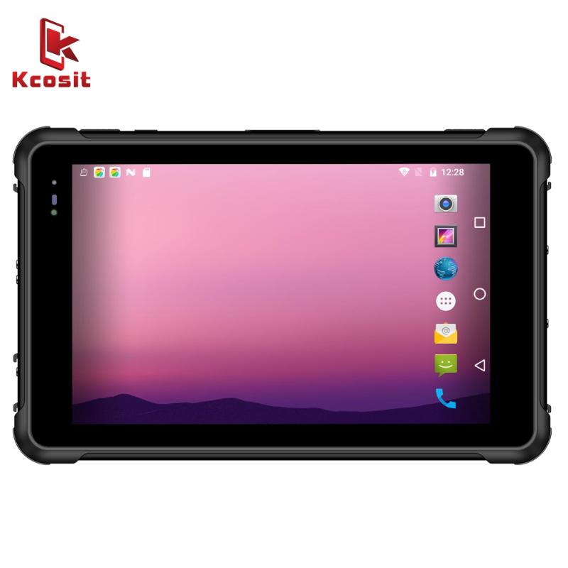 

2020 China Rugged Tablet PC Android 9.0 Smartphone IP67 Waterproof 8 Inch 4G RAM 64GB ROM 4G LTE 2D Barcode Scanner UHF RFID, Black