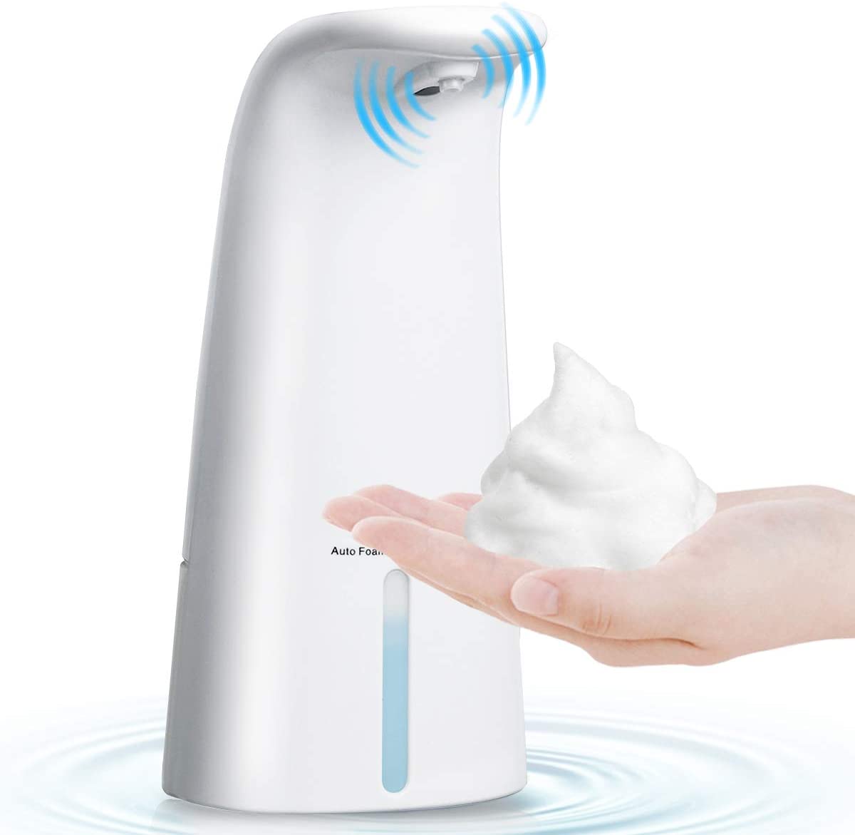 

Automatic Soap Dispenser, Electric Automatic Foaming Upgrade Liquid Touchless Infrared Motion Sensor,Waterproof Base, for Bathroom & Kitchen