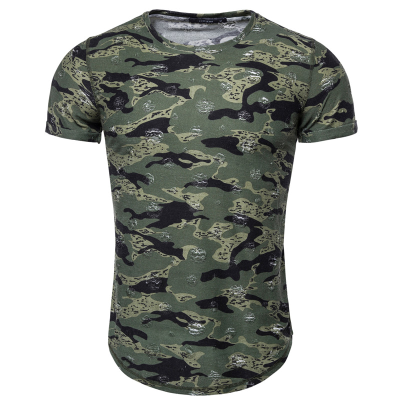 

2020 New Summer Hip Hop T-shirt Men Cotton Camouflage T Shirt Men O-neck Short Sleeve Streetwear Male Tshirts Quality Tops Tees, Gray