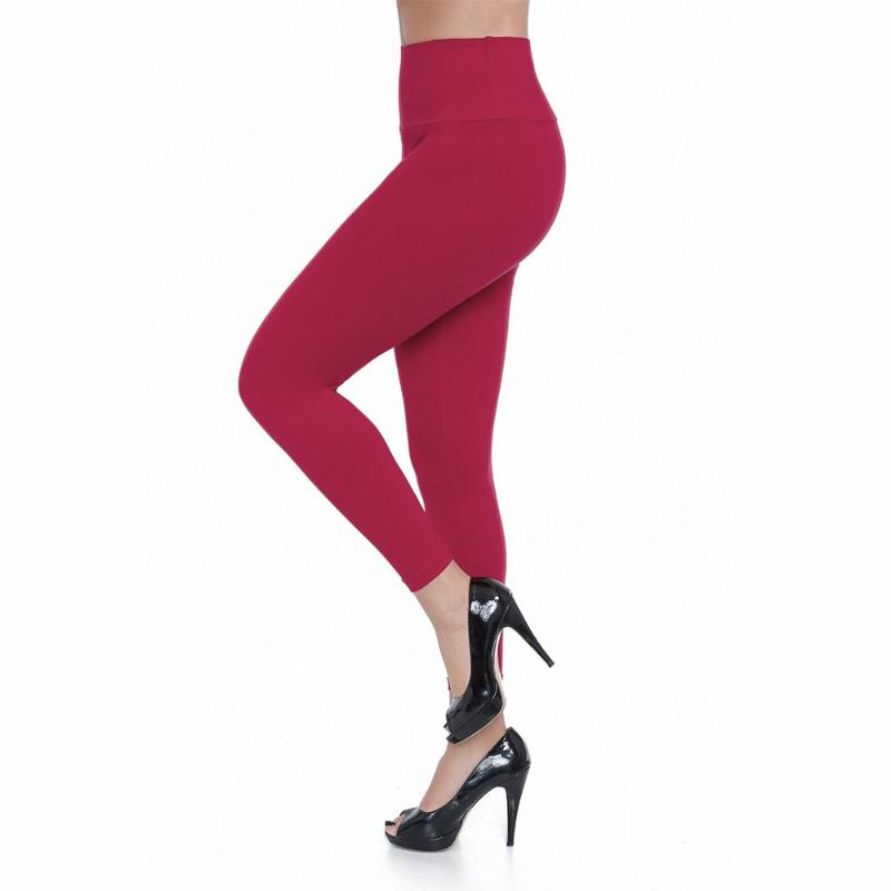 

Sexy Women Leggings Stretchy High Waist Back Ruched Legging BuLift Pants Hip Push up Workout Stretch Capris Deporte Mujer D30, Green