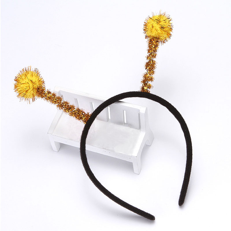 

Adorable Cute Headwear Alien Hair Hoop for Halloween Costume Bee Role Play Birthday Party Performance