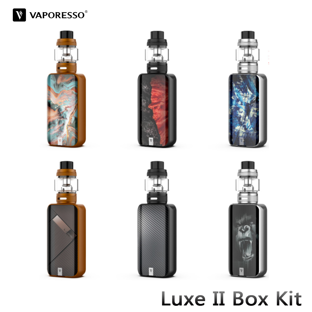 

Vaporesso Luxe II 2 Kit 220W TC Kit with NRG-S Tank 8ml Compatible with GT Searies Coils Powered by Dual External 18650