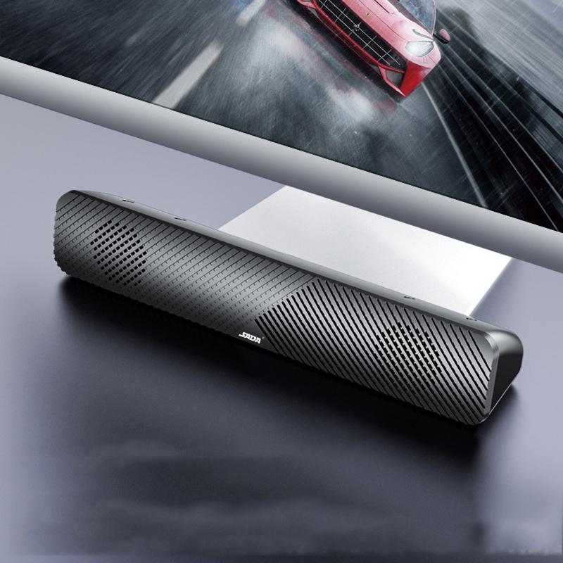 

Mini Computer Speaker Bar Home Desktop Bluetooth/Wired Version 4D Stereo For Game Music Movie Desk PC Active USB Subwoofer