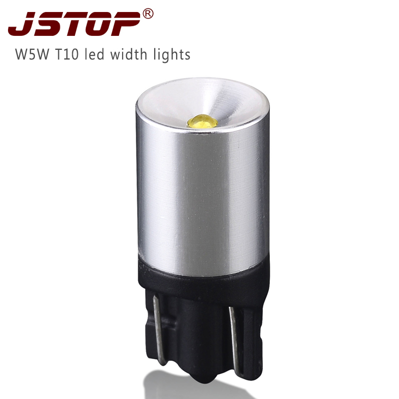 

JSTOP wholesale White 194 auto lights bulb w5w led white 12v Lights car 6000K auto bulbs w5w XBD Q5 high power led Signal, As pic