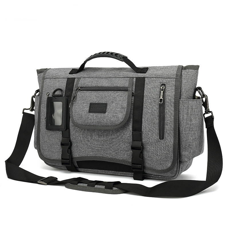 

Laptop Shoulder Briefcase Business Side Travel Canvas Messenger Side Office Work Briefcase Bandolera Hombre Bag for Men DB60BA, Style4