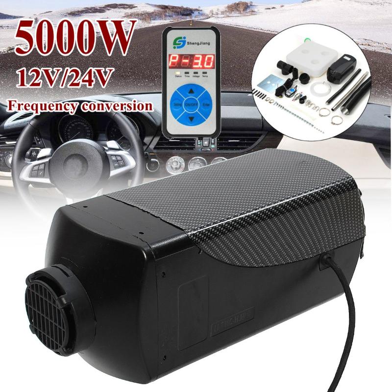 

HCalory 12 5KW Diesel Air Heater Parking Heater Digital display switch without remote Variable Frequency Car Heating Machine