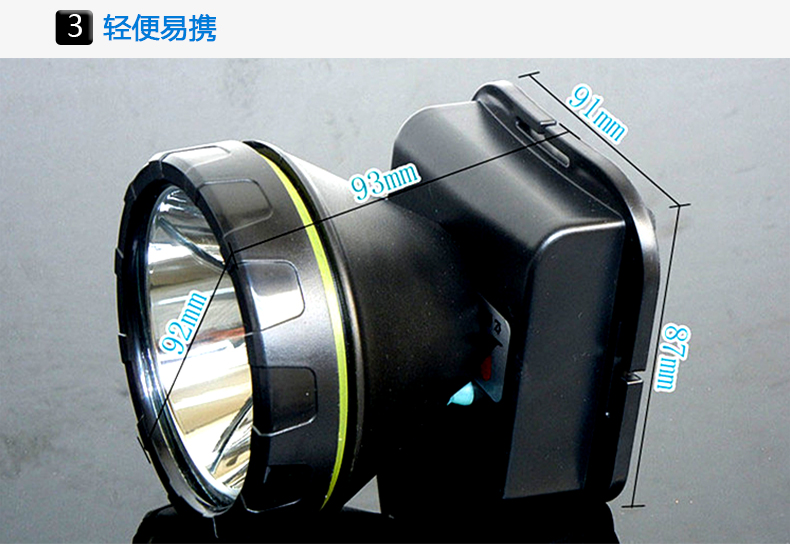 

Free Shipping 3Pcs 30W 18650 Rechargeable LED XTM-T6 6600mAh Wireless Led Head Moving Head Lamp Fishing Torch