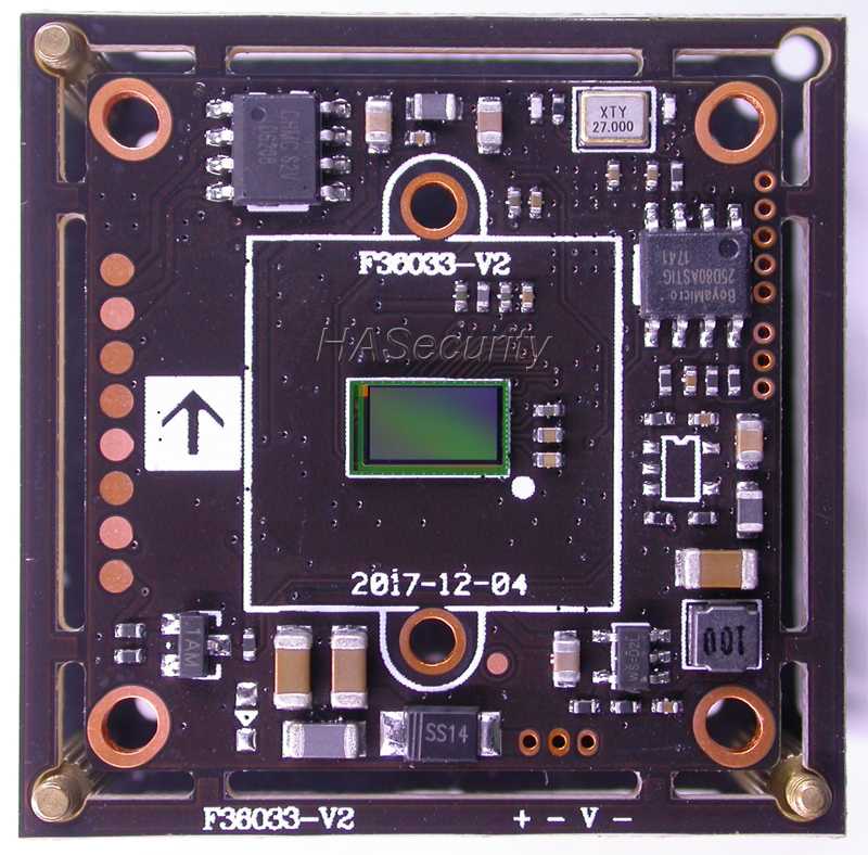 

1080P) AHD-H / CVI / TVI CVBS 1/2.7" GalaxyCore GC2023 GC2033 CMOS + FH8536 CCTV camera PCB board module (optional parts