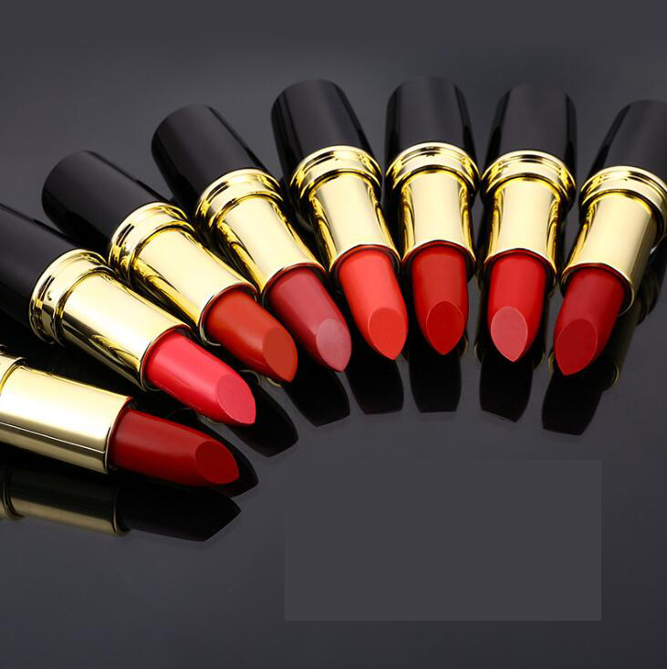 2020 Beautiful matte Lipstick Makeup Luster Retro Lipsticks Frost Sexy Matte Lipsticks 3g 8 colors lipsticks with English Name-image-566676702