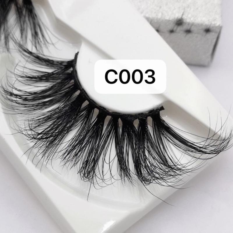 

100% Mink Eyelashes False Eyelashes Crisscross Natural Fake lashes Length 30 mm Makeup 3D Mink Lashes Extension Eyelash Beauty