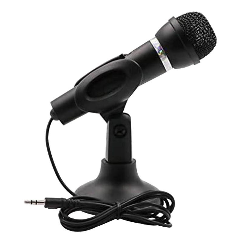 

New Desktop Wired Condenser Microphone Computer Laptop Adjustable Wired Microphone Gaming Live Streaming Chatting Mic